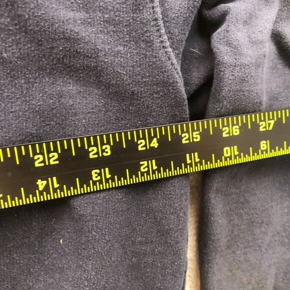 West Virginia University Mens Hoodie Sweatshirt Large Navy Blue Pullover Varsity - Picture 4 of 14